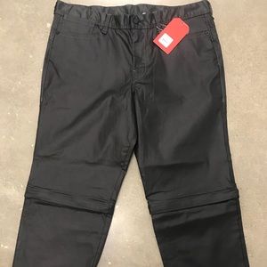 True Religion wide leg convertible pants